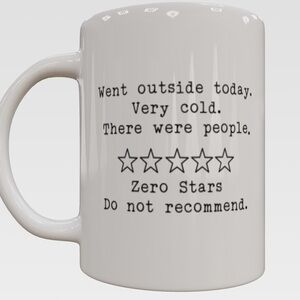 Coffee cup mug funny sarcasm